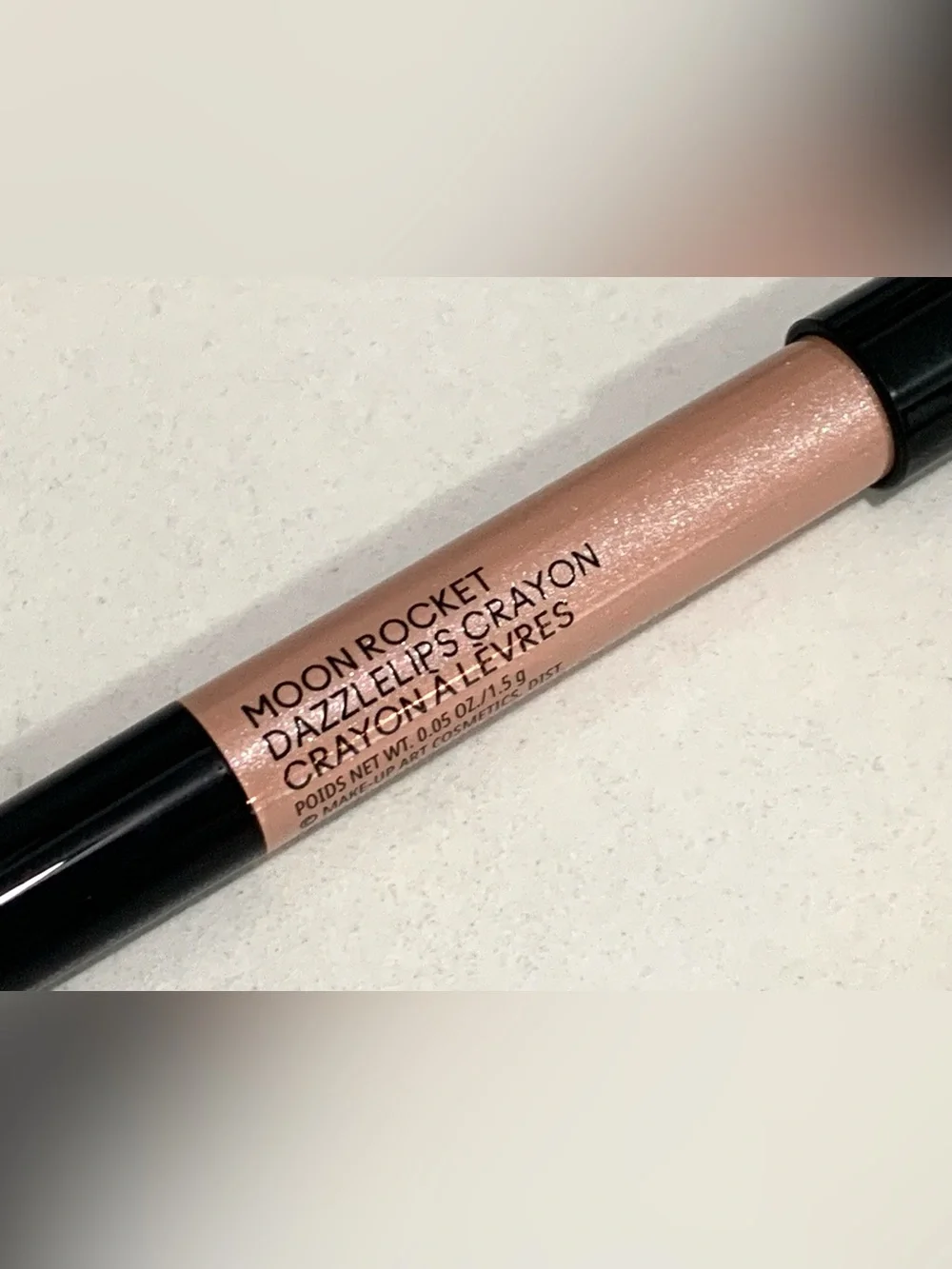 MAC Moon Rocket dazzle crayon lipstick